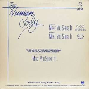 MAKE YOU SHAKE IT / THE HUMAN BODY